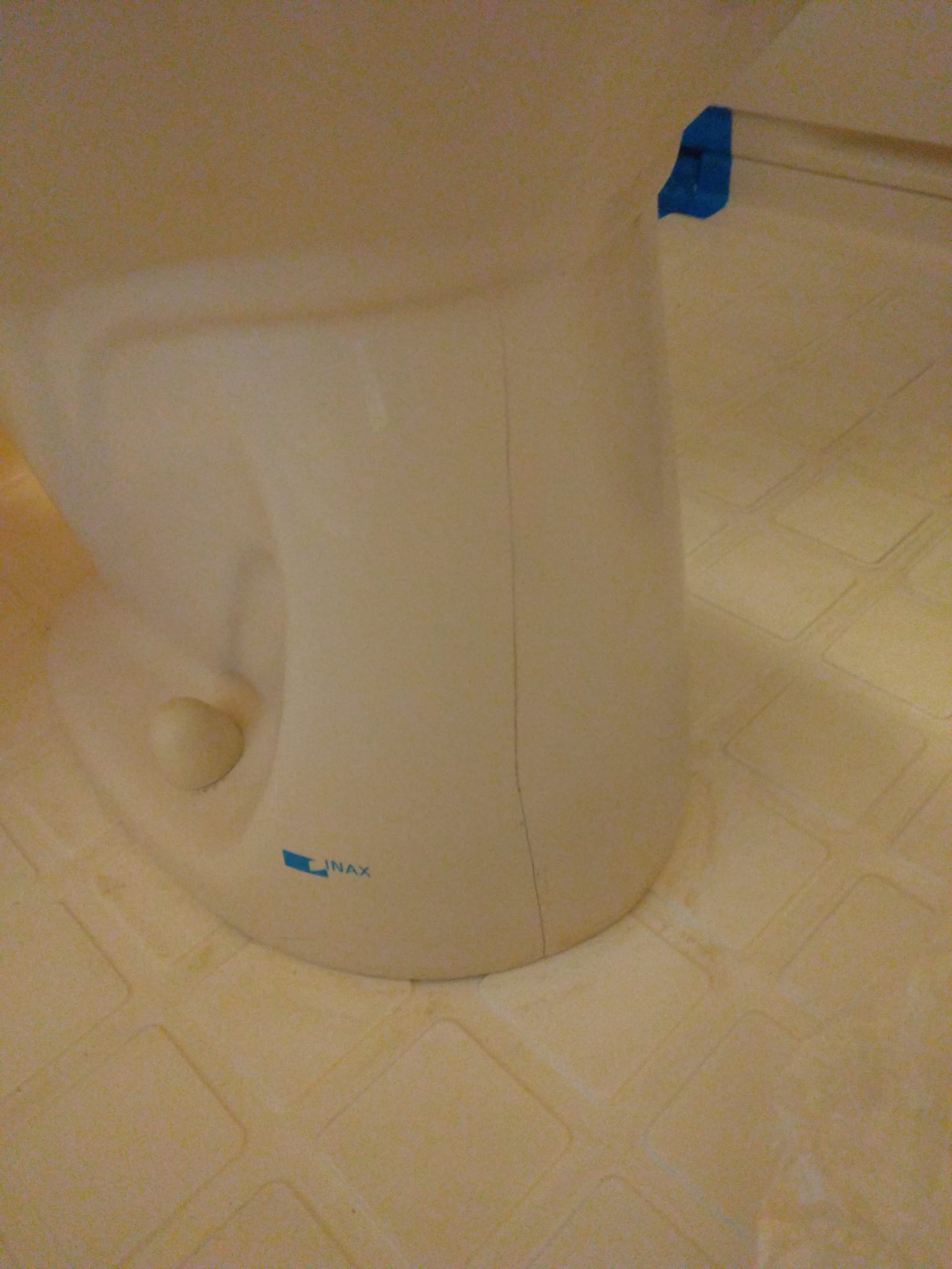 割れた便器